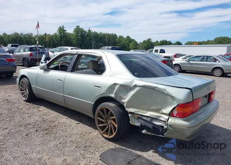 1999 Lexus Ls из США, поврежденный, VIN JT8BH28F4X0165810